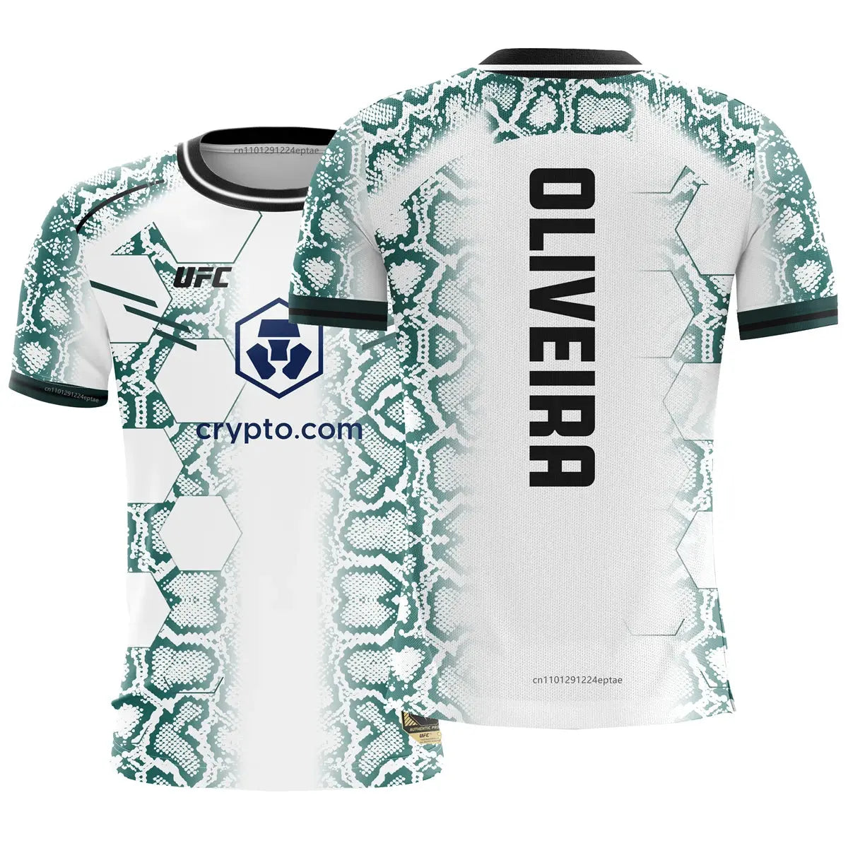 UFC MMA Oliveira T-shirts Brazilian Mixed Martial Artist Men's Fight Night Champion Jersey Summer Male GYM Breathable Tees Tops UFC Fight Night Store