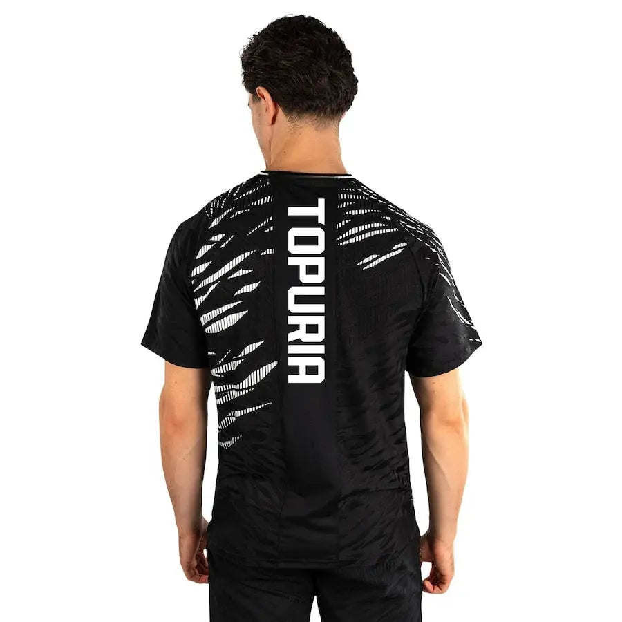 UFC Boxing T-shirt 2025 Summer New Hot Selling Match Extreme Sports Pursuit Men's Black Round Neck Quick Drying Short Sleeve Top UFC Fighting Store