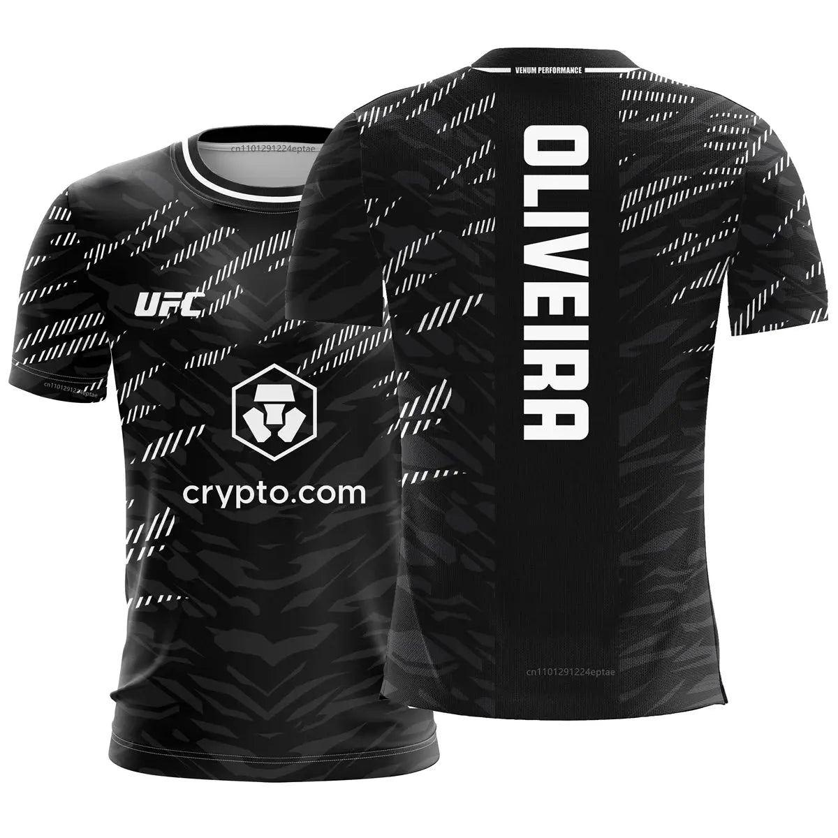 UFC MMA Oliveira T-shirts Brazilian Mixed Martial Artist Men's Fight Night Champion Jersey Summer Male GYM Breathable Tees Tops UFC Fight Night Store