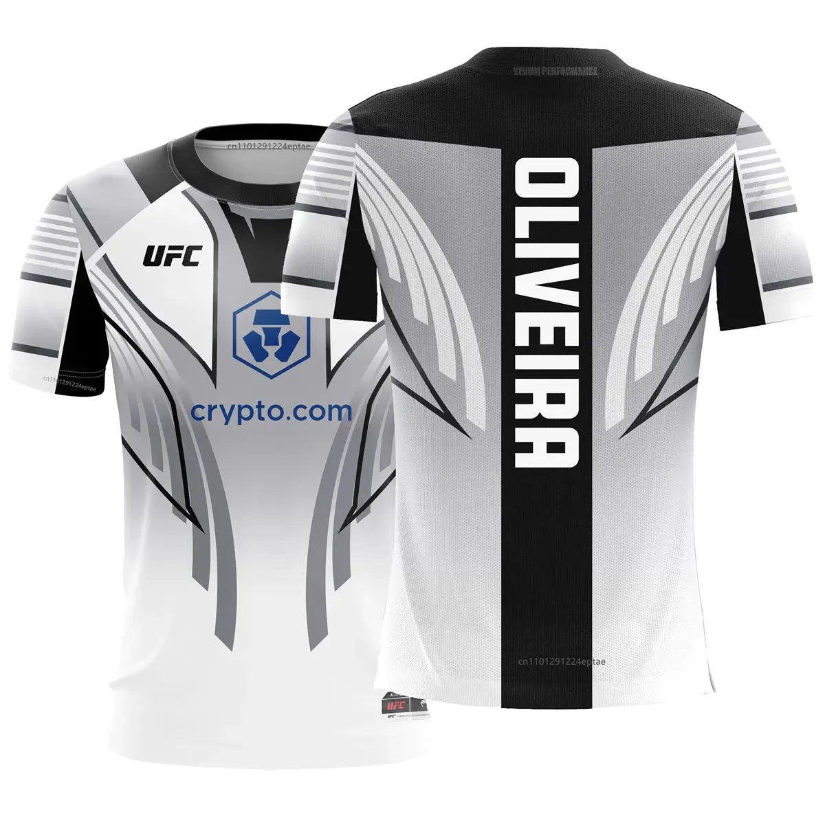 UFC MMA Oliveira T-shirts Brazilian Mixed Martial Artist Men's Fight Night Champion Jersey Summer Male GYM Breathable Tees Tops UFC Fight Night Store
