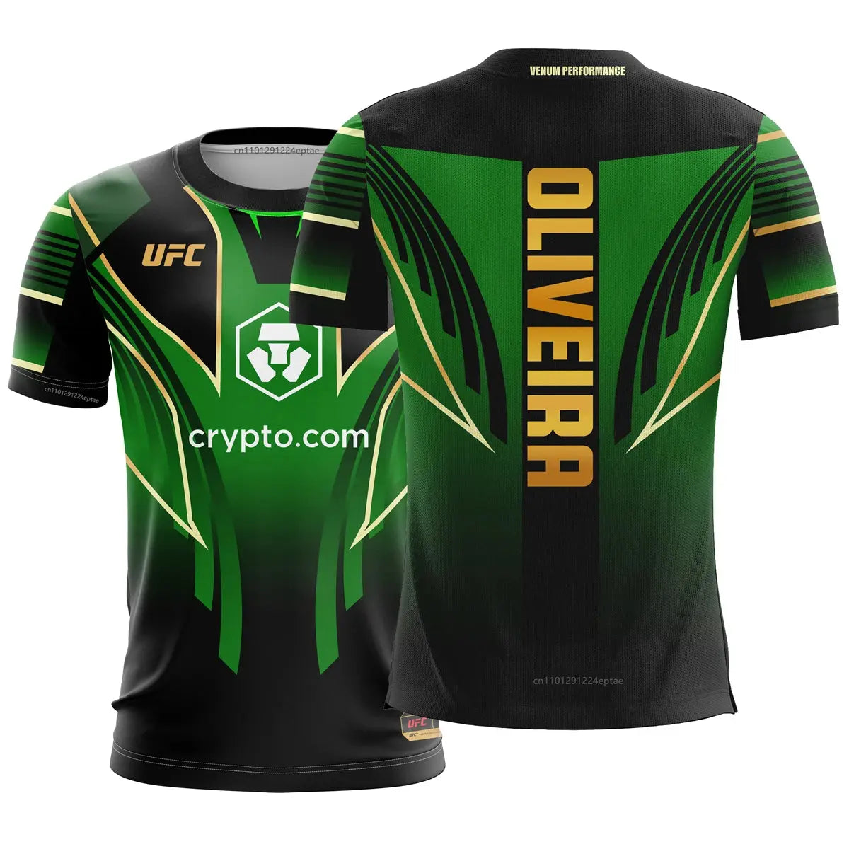 UFC MMA Oliveira T-shirts Brazilian Mixed Martial Artist Men's Fight Night Champion Jersey Summer Male GYM Breathable Tees Tops UFC Fight Night Store